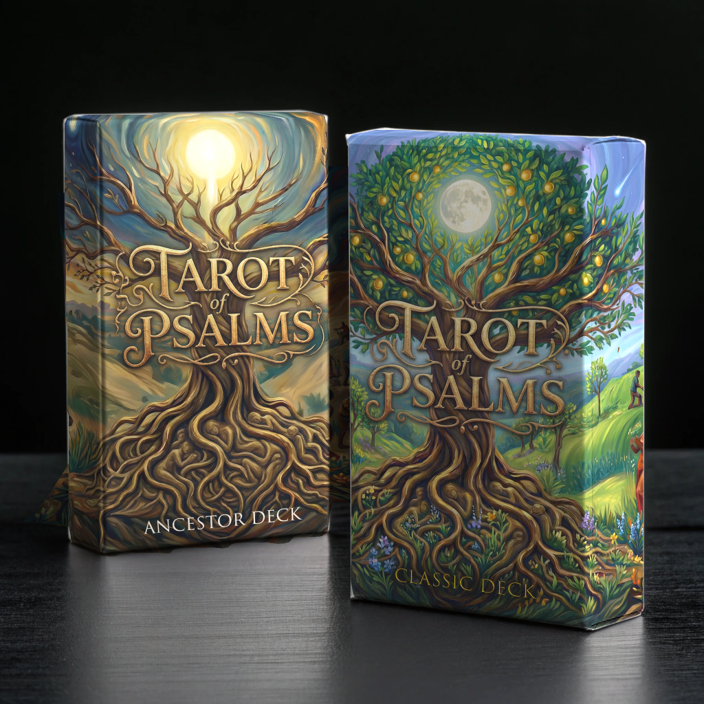 Both Tarot of Psalms decks